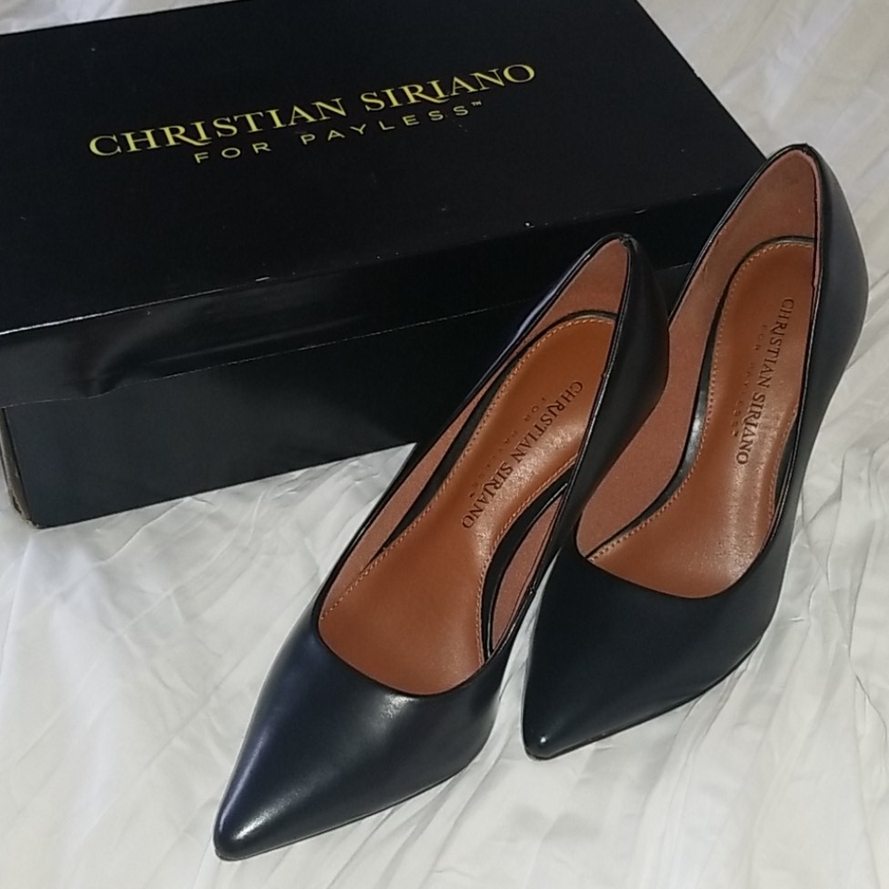 Christian Siriano Black Heels